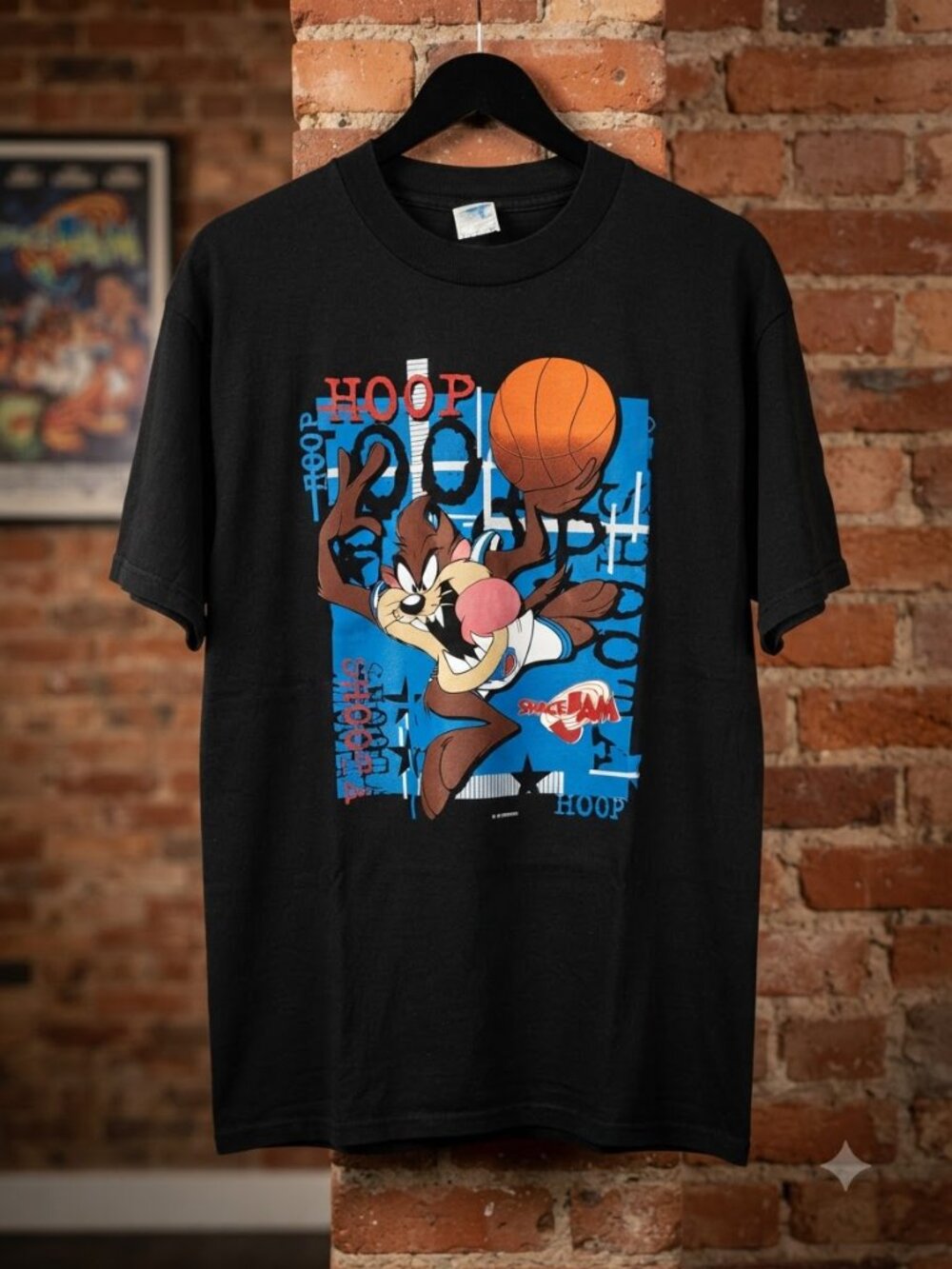 Retro 90s Basketball Cartoon Space Jam Inspired Tee